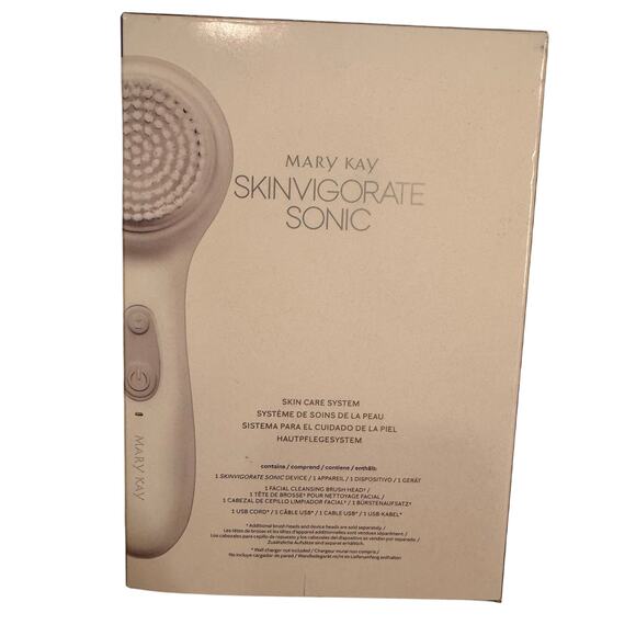 New in Box Mary Kay Skinvigorate Sonic Skin Care System Device Facial Brush - Picture 3 of 5